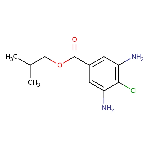CAS:32961-44-7|Isobutyl 3,5-diamino-4-chlorbenzoat