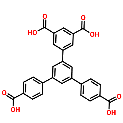 CAS: 1250980-04-1 5'-(4-carboxyphenyl)-[1,1':3',1''-terphenyl]-3,4'',5-tricarboxylsyre