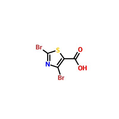 CAS: 139669-96-8 5-thiazolcarboxylsyre, 2,4-dibrom-