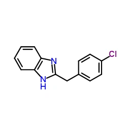 CAS:5468-66-6|2-(4-Chlorbenzyl)benzimidazol