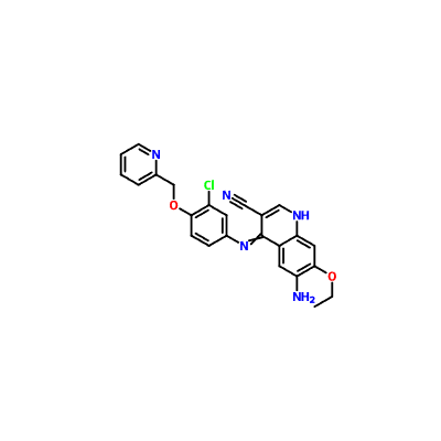 CAS 848139-78-6|6-amino-4-(3-chlor-4-(pyridin-2-ylmethoxy)phenylamino)-7-ethoxyquinolin-3-carbonitril