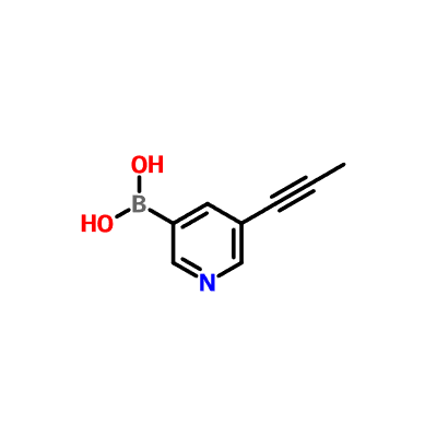 CAS 917471-30-8|5-(prop-1-ynyl)pyridin-3-ylboronsyre