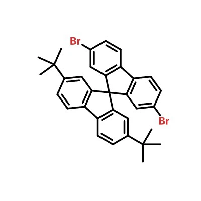 CAS:439791-57-8|2,7-dibrom-2',7'-di-tert-butyl-9,9'-spirobi[fluoren]