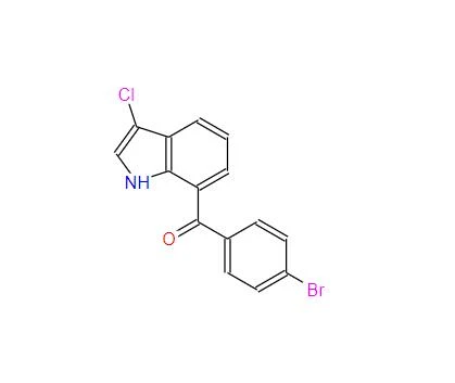 CAS:91714-51-1丨7-(4-brombenzoyl)-3-chlor-1H-indol